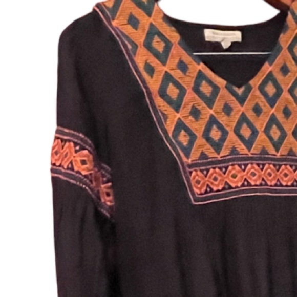 World Market Boho Embroidered Dress Size Small Medium - Picture 6 of 10